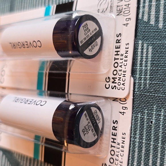 COVERGIRL BRAND WOMEN'S MAKEUP CONCEALER SMOOTHERS  BUNDLE OF 2 - Picture 6 of 8